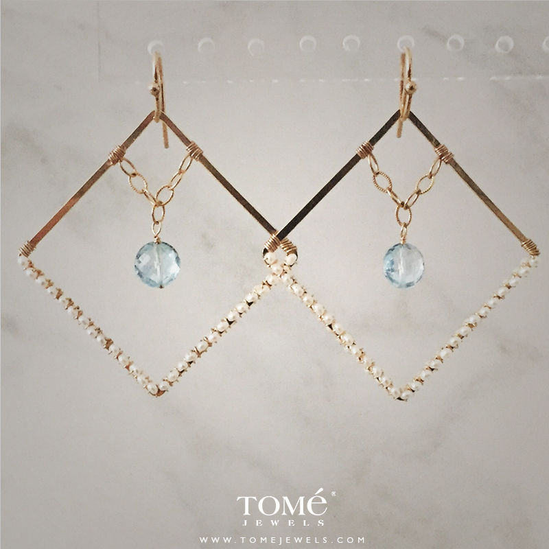 Aretes GF cuadrados - Imagen 3