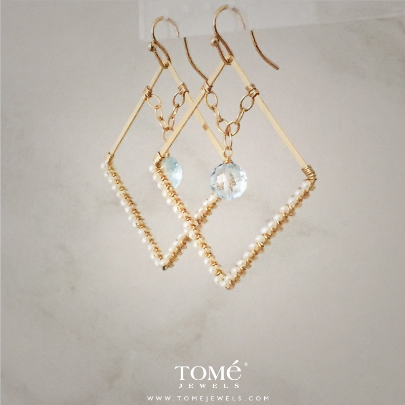 Aretes GF cuadrados - Imagen 4