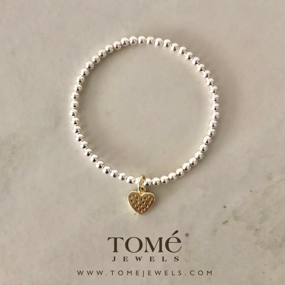 Pulsera Corazón con Zirconia Cúbica SF - Imagen 2