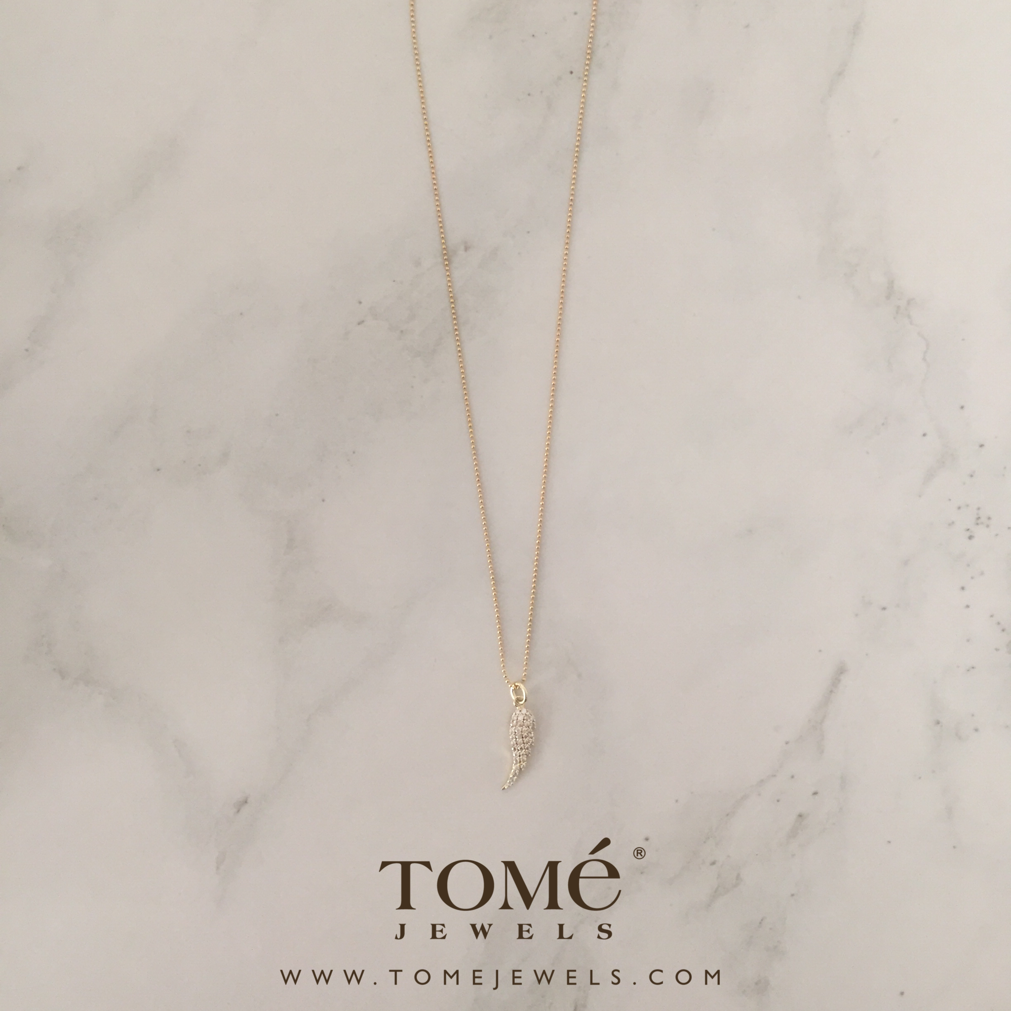 Collar con Ala de Ángel - Imagen 2