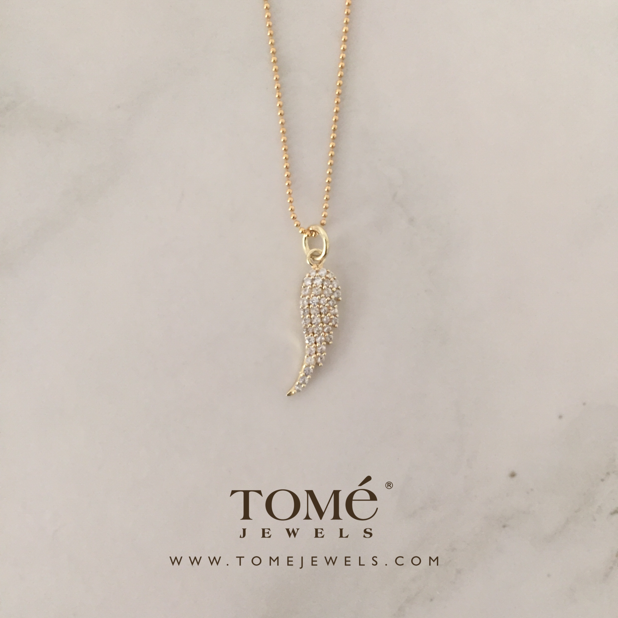 Collar con Ala de Ángel