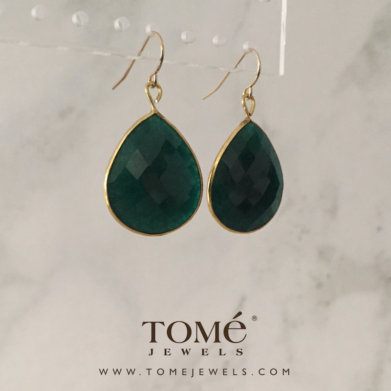 Aretes Gota Esmeralda - Imagen 5