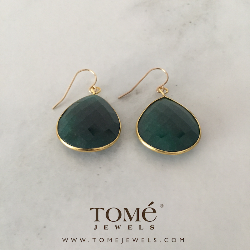 Aretes Gota Esmeralda - Imagen 7