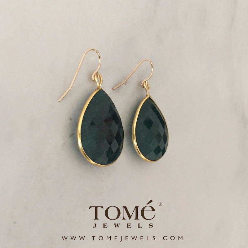 Aretes Gota Esmeralda - Imagen 4