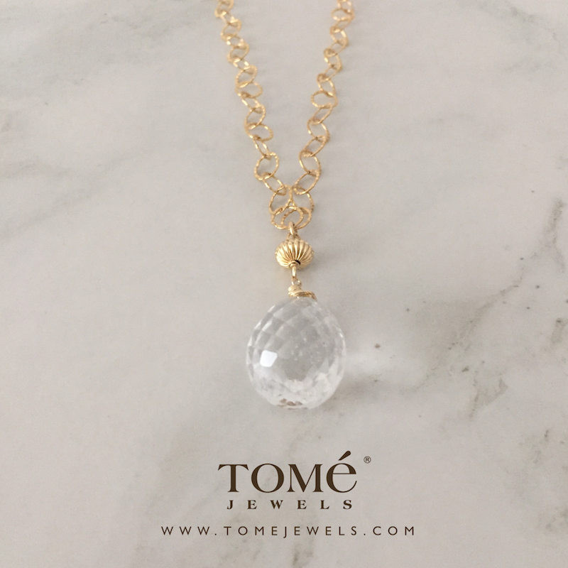 Collar con Gota Cristal