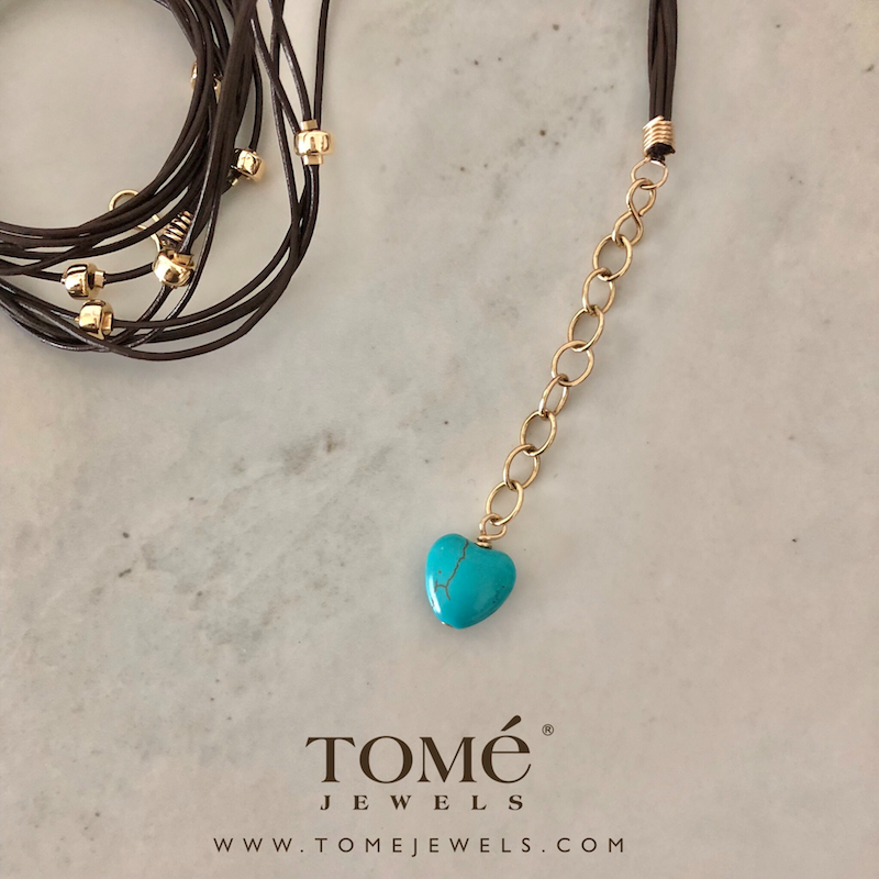 Pulsera Wrap de Piel Tabaco - Imagen 4