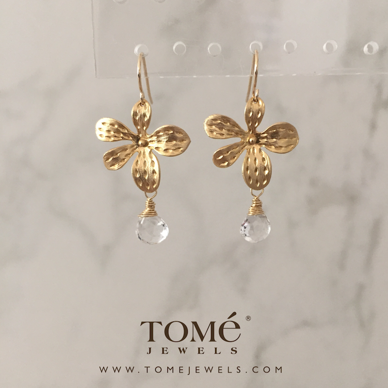 Alternative view of Aretes Flor Margarita