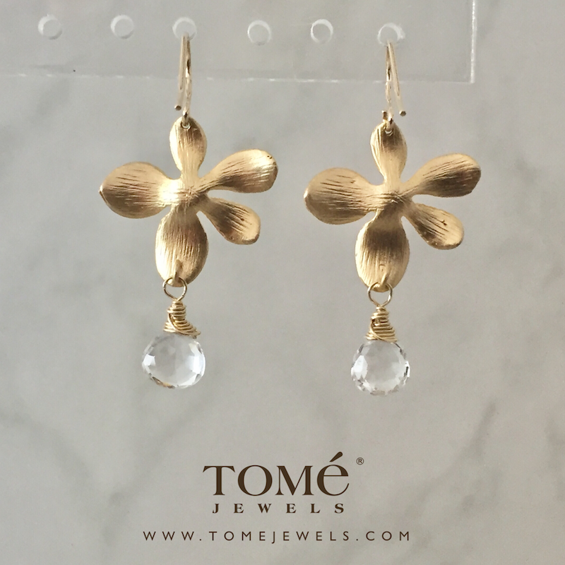 Aretes Flor Margarita - Imagen 4
