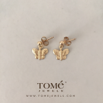 Aretes Poste Mariposa