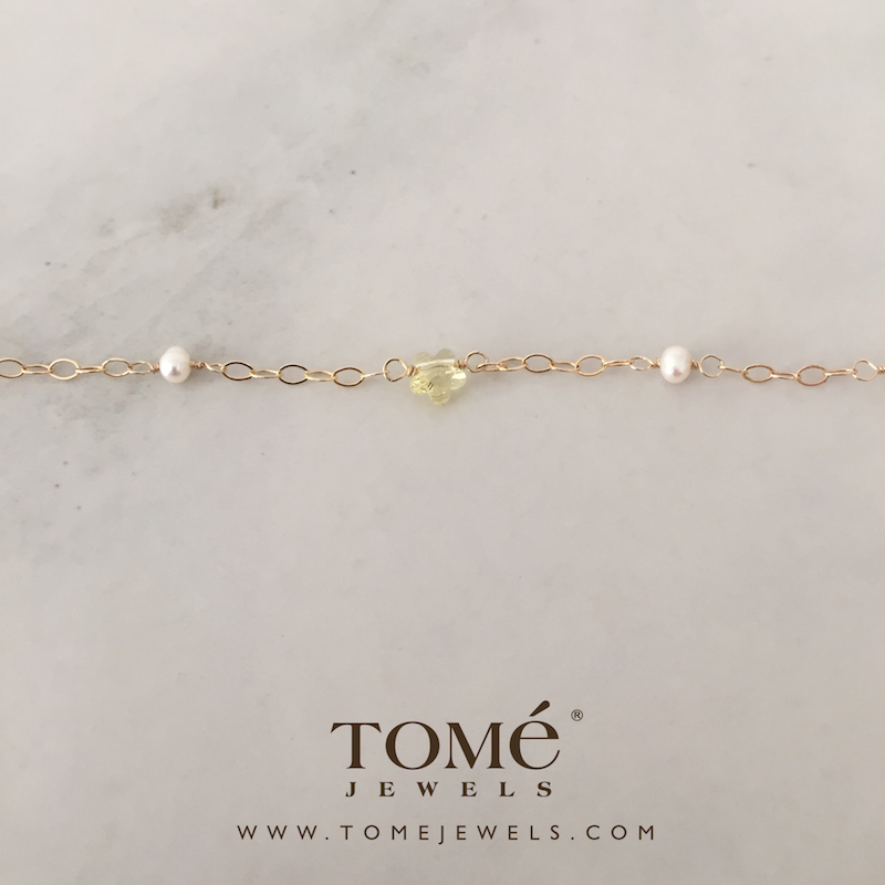 Pulsera con Flor SW Amarilla - Imagen 3