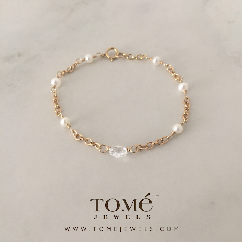 Pulsera con Flor SW Cristal - Imagen 3