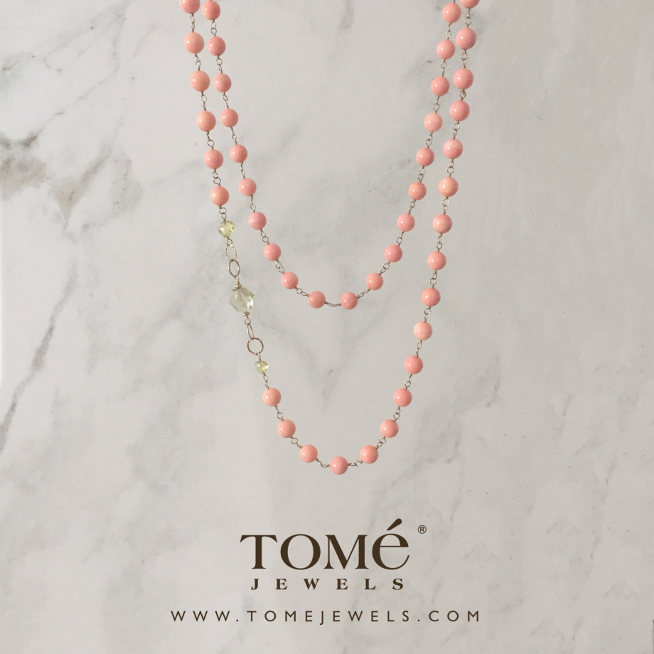 Collar Coral Rosa